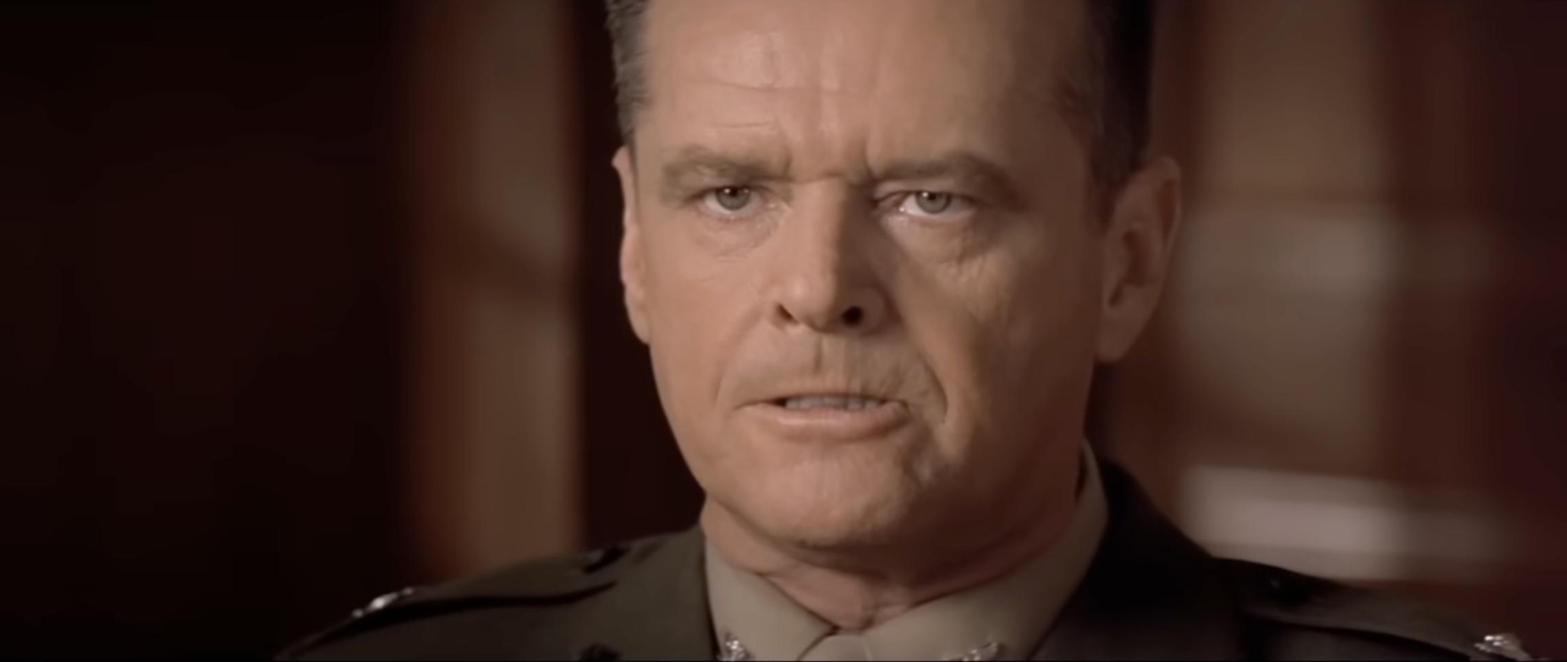 Scene from 'A Few Good Men' movie