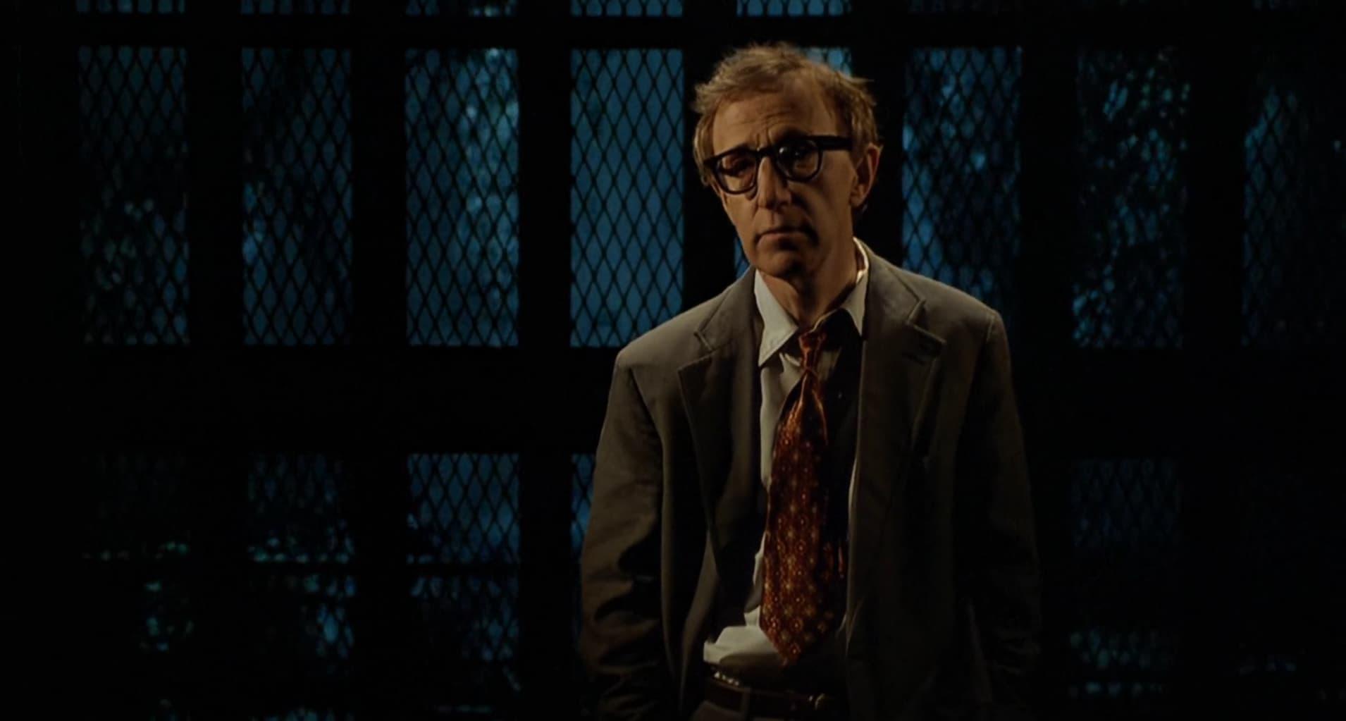 Woody Allen in 'Deconstructing Harry' in the elevator to hell scene