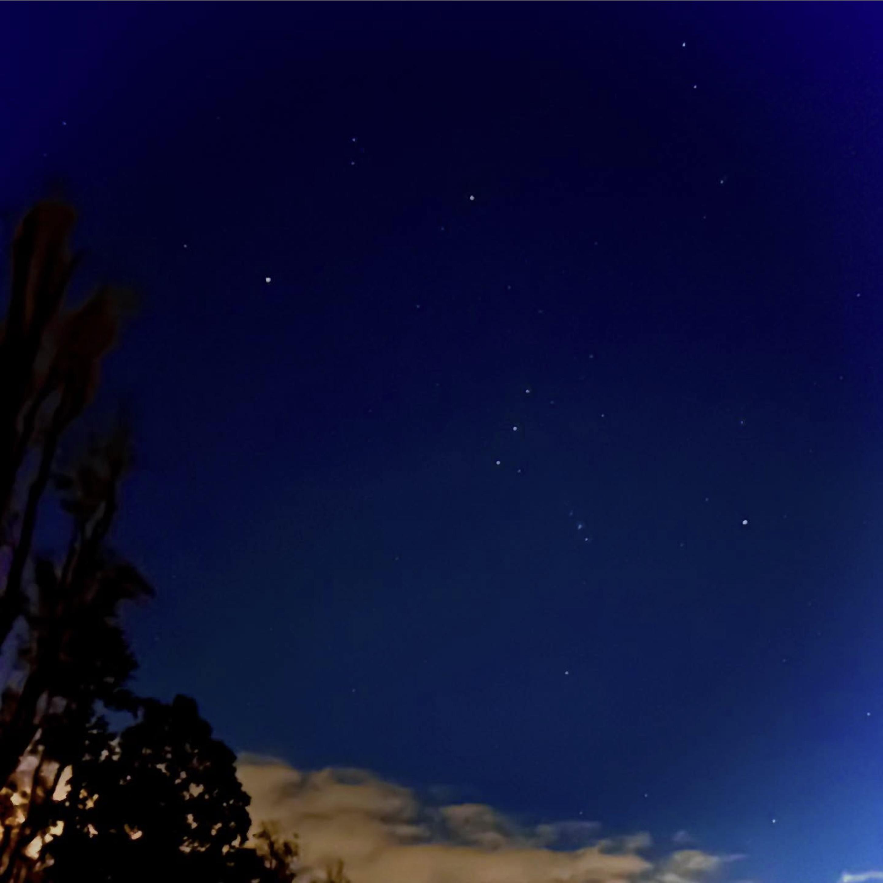 Orion on a warm summer night