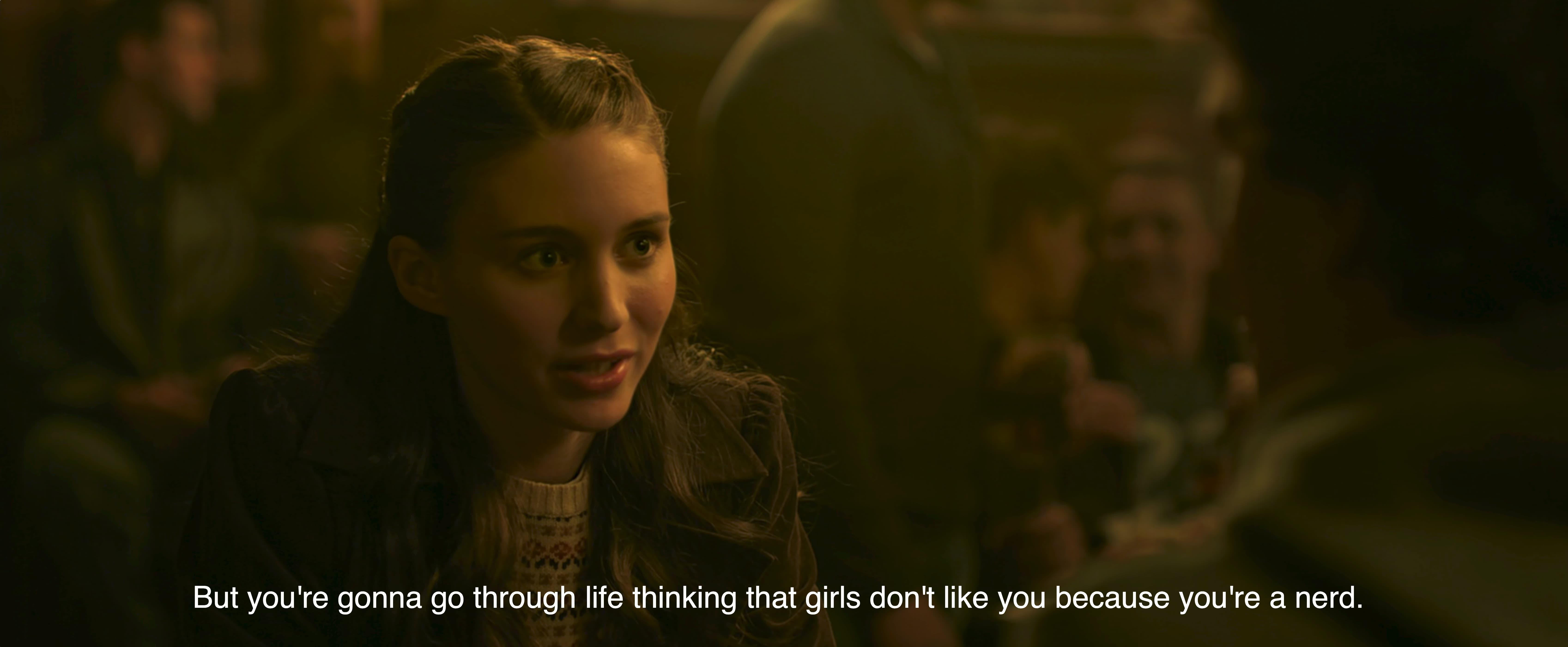 Restaurant scene from movile 'The Social Network'