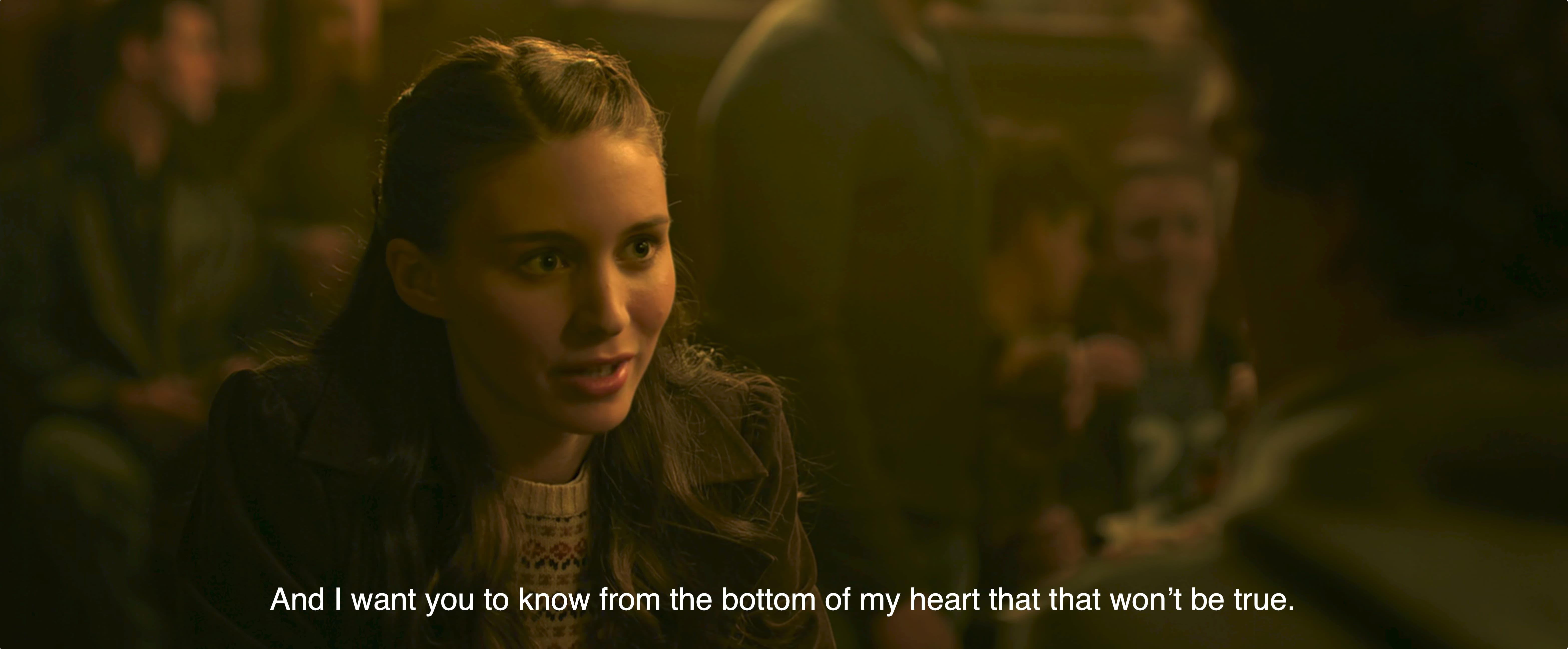 Restaurant scene from movile 'The Social Network'