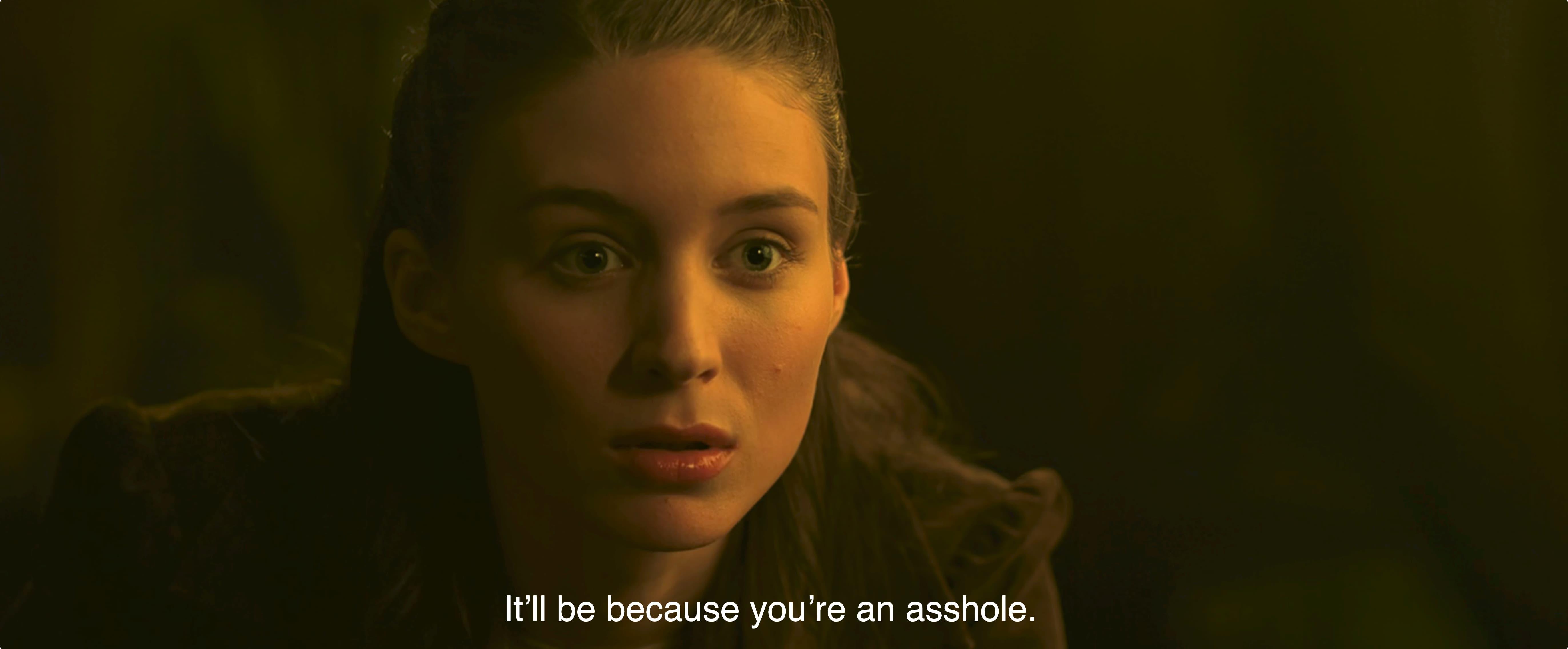 Restaurant scene from movile 'The Social Network'