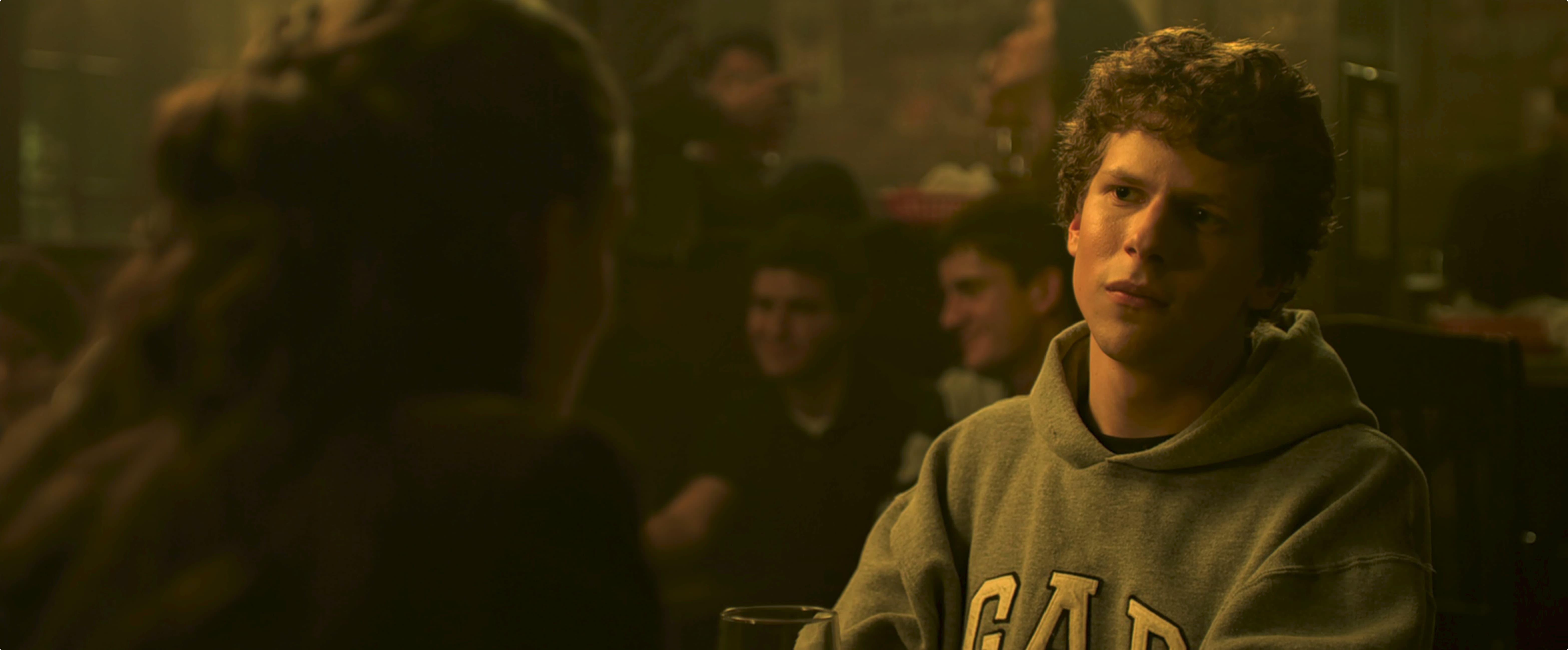 Restaurant scene from movile 'The Social Network'