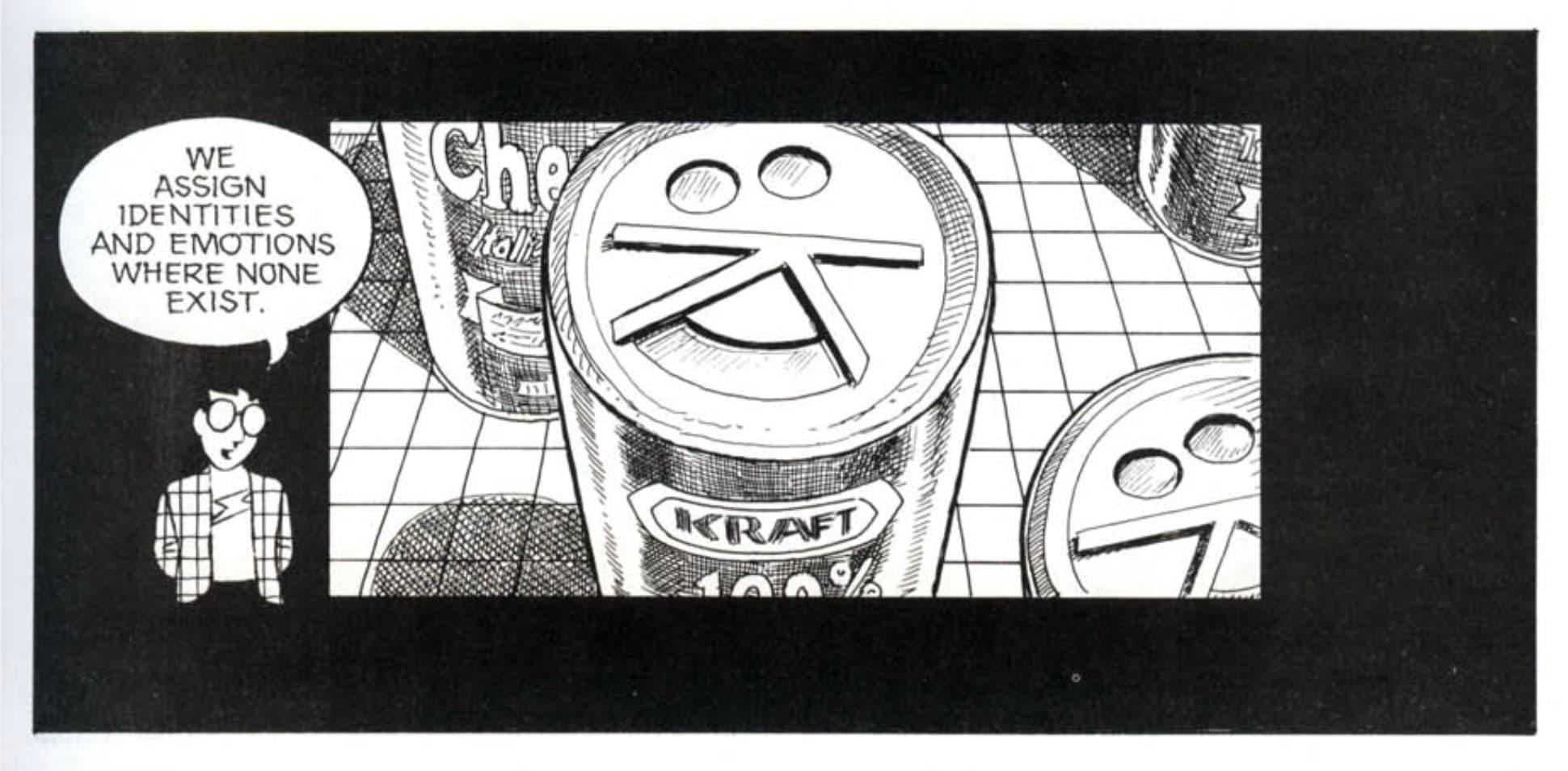 Panel from Scott McCloud's 'Understanding Comics'