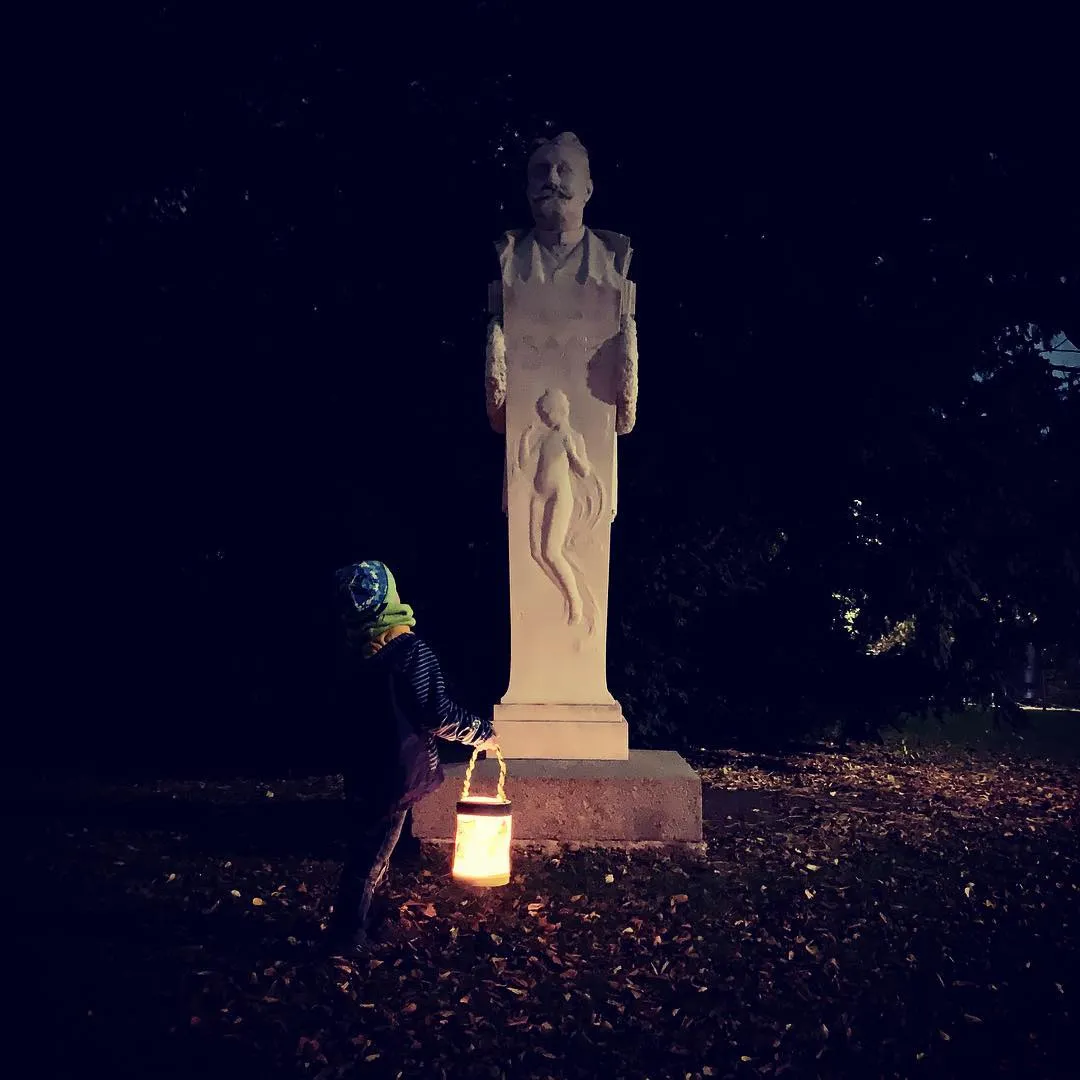 Lantern festival in the Garden of Good and Evil