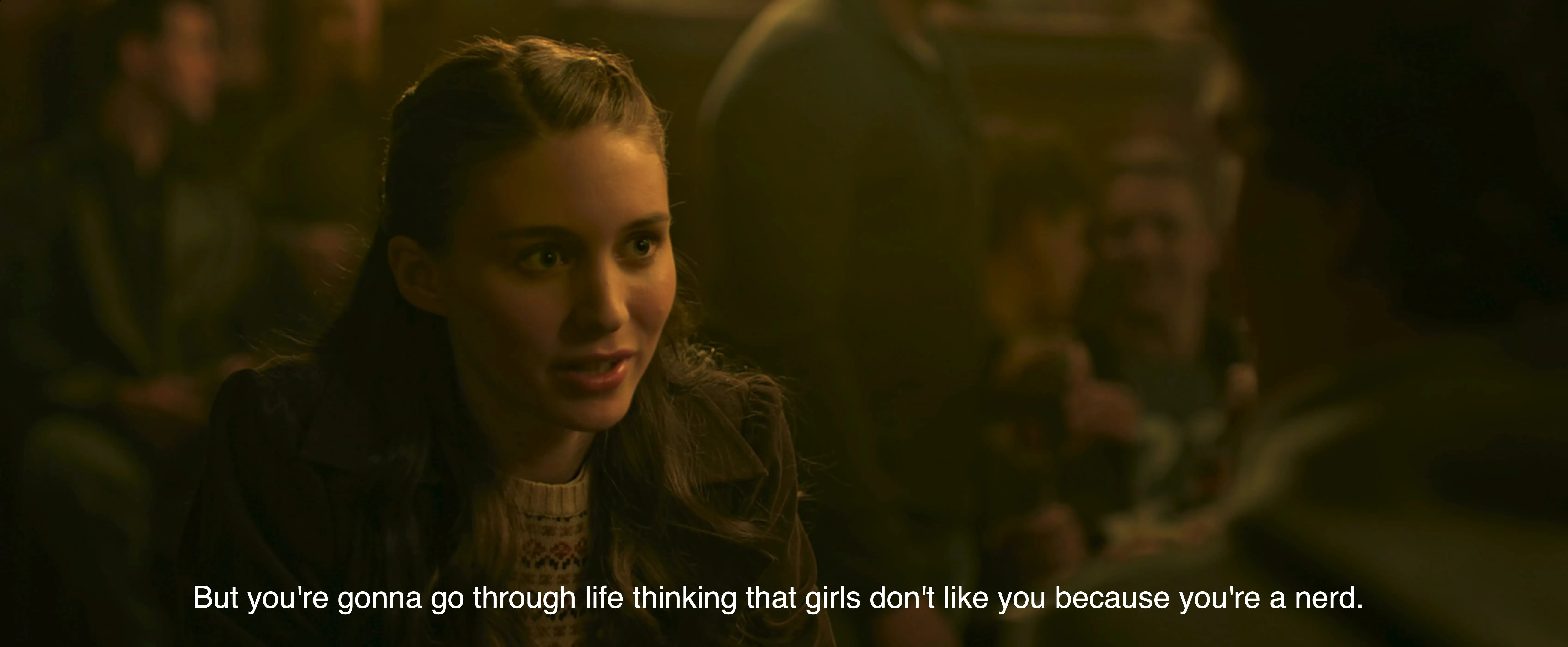Restaurant scene from movile 'The Social Network'