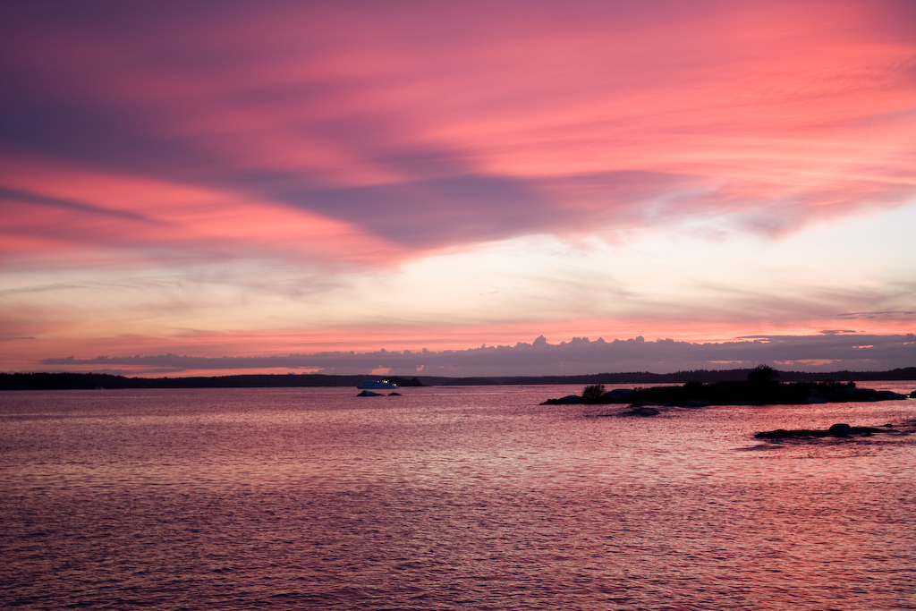 Sunset from Storön